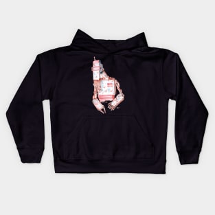 Robot arm Kids Hoodie